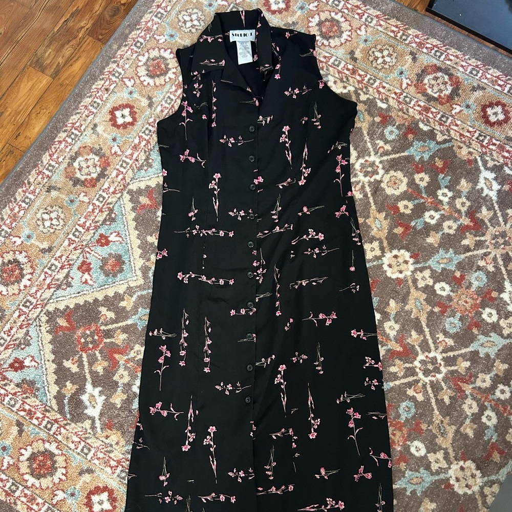 90s Floral Maxi Dress
